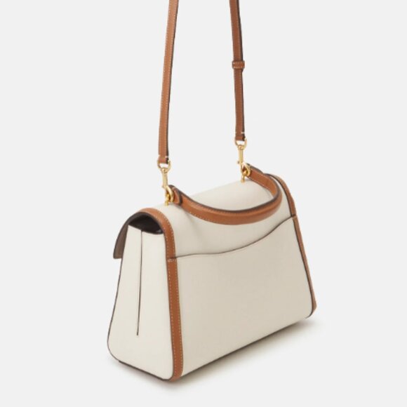 Kate Spade Katy Medium Top-handle Colorblock White Bag  Leather Crossbody - Picture 11 of 15